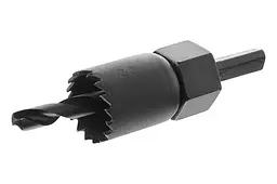 Набір свердлильних коронок по дереву Intertool 19-64 мм (у наборі 8 шт.) BT-0023 - мініатюра 5