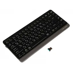Клавіатура A4Tech FBK11 Wireless Grey (4711421965422) - мініатюра 4