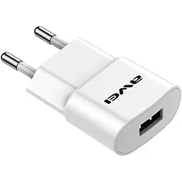 Зарядний пристрій AWEI C-832 Travel charger + Lightning cable 1USB 2.1A White - мініатюра 3
