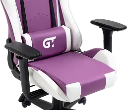 Геймерське дитяче крісло GT Racer біле з фіолетовим (X-5934-B Kids White/Violet) - мініатюра 8