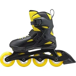 Ролики Rollerblade Fury 33-38 Black/Yellow (1012-07373500-800-33-38) - мініатюра 3
