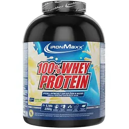 Протеїн IronMaxx 100% Whey Protein Банановий йогурт 2350 г