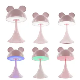 Світильник-нічник Kite LED з акумулятором Simple Mouse рожевий (K25-317-2-2) - мініатюра 3