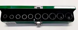Набір ударних головок TOPTUL 1/2" 10-24мм 10 од. GDAD1001 - мініатюра 8
