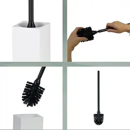 Йоржик для унітаза Kela Cube 45.5х9.5х9.5 см білий (23695) - мініатюра 2