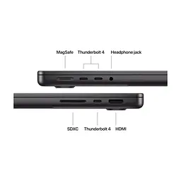 Ноутбук Apple MacBook Pro 14 A3434 M5 Space Black (MDE14UA/A) - мініатюра 3