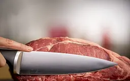 Ніж кухонний Tefal Ice Force кухарський 20 см, нержавіюча сталь, пластик, чорний kuh0014552 - мініатюра 4