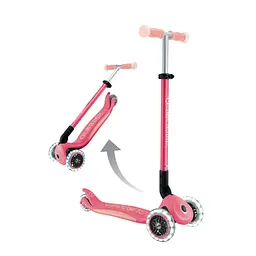 Самокат Globber Elite колеса з підсвіткою рожевий (839-110) - мініатюра 11