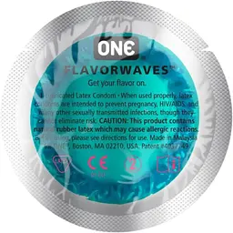 Презервативи One One Flavor Waves тропічний коктейль 3 шт. (ROZ6400230325) - мініатюра 3