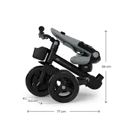 Триколісний велосипед Kinderkraft Aveo 2 Plus Grey (KRAVEO02GRY0000)  - мініатюра 9