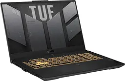 Ноутбук ASUS TUF Gaming F17 FX707VJB-HX063 (17.3 FHD IPS, Intel 5-210H, 16 GB, 512 SSD, RTX 3050 6 GB, DOS) Gray (90NR0MY5-M002H0) - мініатюра 2