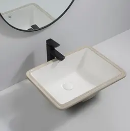 Раковина накладна Mixxus PREMIUM STYLE-1701 з переливом (MP6567) - мініатюра 3