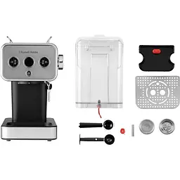 Кавоварка еспрессо Russell Hobbs 26452-56 Distinctions Titanium 1.1 л (25024016001) - мініатюра 3