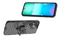 Чохол бампер Primolux Ring Armor для Xiaomi Redmi 13 4G Black - мініатюра 4