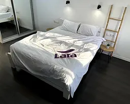 Постільна білизна LARA бязь біла d11044s2 сімейна - мініатюра 2