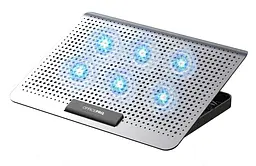 Охолоджувальна підставка для ноутбука OfficePro Silver (CP620S) - мініатюра 4