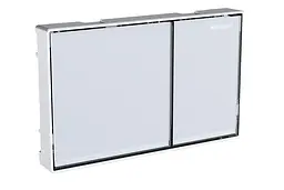 Клавіша змиву Geberit Omega60 хром матовий, Хром матовий 115.081.GH.1 - мініатюра 2