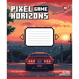 Набір зошитів Yes Pixel game А5, 18 аркушів 25 шт. (767778) - мініатюра 3