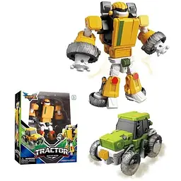Іграшка Робот-трансформер Трактор DIY TOYS CJ-2290464 Помаранчевий shop (2000990276001)