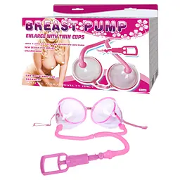 Вакуумна помпа для грудей - Breast Pump Enlarge With Twin Cups - мініатюра 6