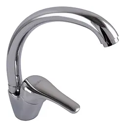 Змішувач кухонний Globus Lux Solly GLSO-0103S-WH латунний без шлангів - мініатюра 4