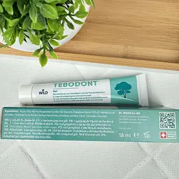 Гель для ясен TEBODONT з олією чайного дерева для догляду за запаленими яснами 18 мл - мініатюра 3