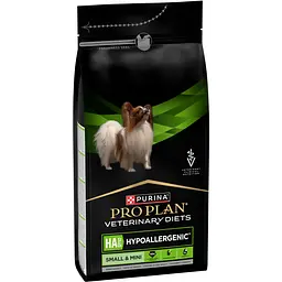 Сухий корм дієтичний Purina Pro Plan Veterinary Diets HA St/Ox Hypoallergenic Small & Mini для цуценят та дорослих собак малих порід 1.4 кг - мініатюра 3