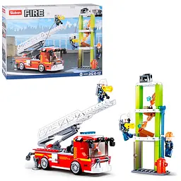 Конструктор Sluban Пожежна машина 343 елементи M38-B0966