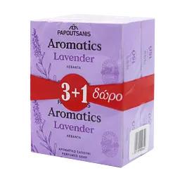 Тверде мило Aromatics Лаванда, 400 г (4 шт. по 100 г) (ABSL400) - мініатюра 2