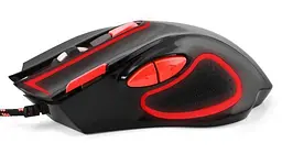 Миша Esperanza MX401 Hawk USB Black-Red (EGM401KR) - мініатюра 2