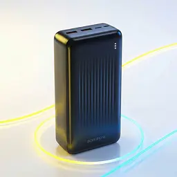 Зовнішній акумулятор Borofone BJ80B 30000mAh 22.5W Black [161217] - мініатюра 7