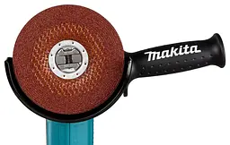 Шліфмашина кутова акумуляторна Makita DGA521ZX1 (125 мм, 8500 об/хв, X-Lock, BL, LXT, без акумуляторів та зарядного пристрою) - мініатюра 8