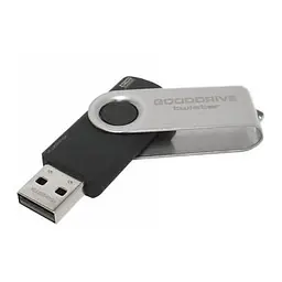 USB флеш накопичувач Goodram 8GB Twister Black USB 2.0 (UTS2-0080K0R11) - мініатюра 3
