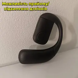 Бездротова гарнітура Bluetooth 5.4. 200mAh. Захист від вологи. Для обох вух - мініатюра 2
