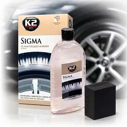 Гель для полірування та догляду за шинами K2 Gold Sigma з аплікатором 500 мл (G1571) - мініатюра 3