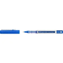 Ролер Faber-Castell Free Ink rollerball, колір чорнила синій, 0.5 мм, одноразова (29138) - мініатюра 3