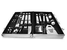 Набір для мангалу 43х24х8см BBQ Tools Set AL-18 - мініатюра 2