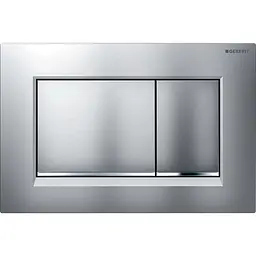 Клавіша змиву Geberit Sigma30 хром матовий 115.883.JQ.1, Хром