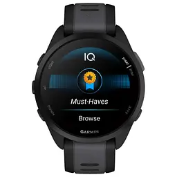 Смарт-годинник Garmin Forerunner 165 Music, Black/Slate Grey, GPS (010-02863-30) - мініатюра 9