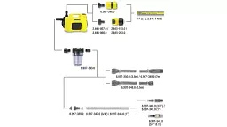 Насос Karcher BP 4 Garden жовтий з чорним (1.645-352.0) - мініатюра 2