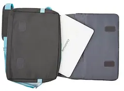 Сумка листоноша для ноутбука 15,6 Platinet Messenger PTO156MCG Сіра - мініатюра 2