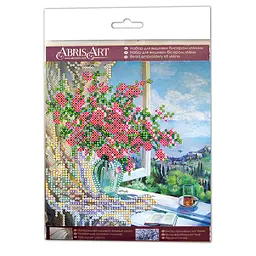 Набір для вишивання бісером Abris Art Море за вікном AM-177 15х15 см - мініатюра 6