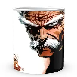 Кухоль GeekLand Ванпанчмен One Punch Man Сайтама і Бенг OPM 02.23 330 мл білий - мініатюра 2