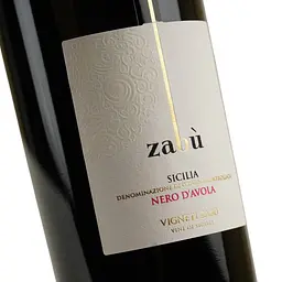 Вино Vigneti Zabu Nero d'Avola Sicilia червоне сухе 13.5% 0.75 л - мініатюра 5