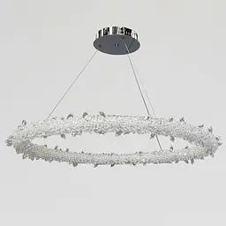Підвісна кришталева LED-люстра Art 2053/1CCH - мініатюра 4