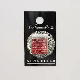 Акварельна фарба Sennelier, полукювета, S1, Алізарін малиновий (Alizarin Crimson)