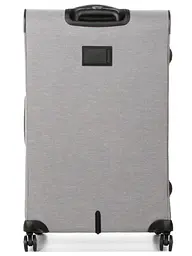 Валіза велика L тканинна Airtex 6659 79x48x32см 121л Срібна - мініатюра 4