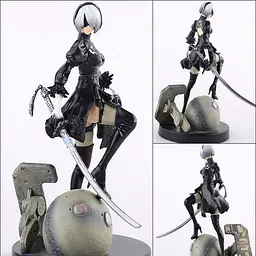 Фігурка бойовий робот Міс Автомата YoRHa Miss Neil 2B NieR: Automata 9S 15см games NRA 22.93 - мініатюра 4
