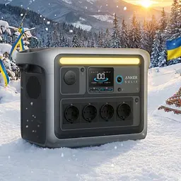 Портативна зарядна станція ANKER Solix C1000X 1056Wh 1800-2400W (A1761)
