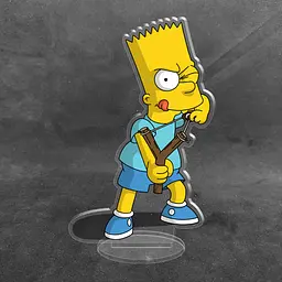 Акрилова колекційна фігурка Аніме: The Simpsons Сімпсони Барт 15 см